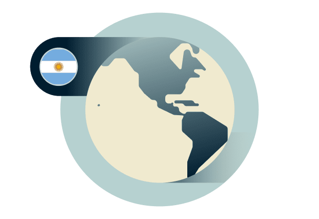 Maak in een paar seconden verbinding met Argentinië Je hoeft niet te zoeken naar de beste verbinding. Typ gewoon "Argentinië" in de serverlijst e...