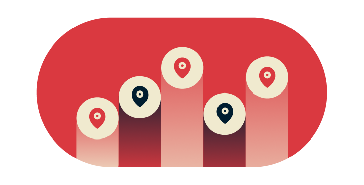 Connect 5 Locations At Once@2x