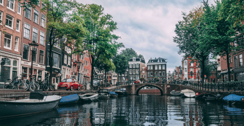 Panorama &agrave; Amsterdam